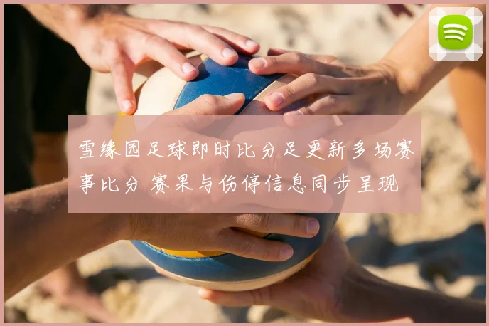 雪缘园足球即时比分足更新多场赛事比分 赛果与伤停信息同步呈现